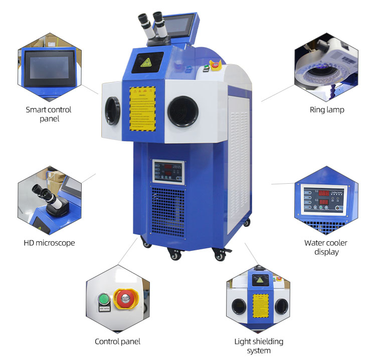 100W laser welding machine for jewelry